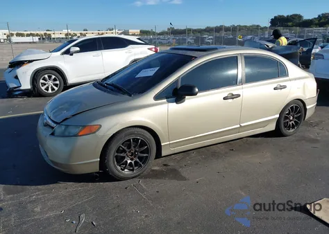 2007 Honda Civic Ex из США, поврежденный, VIN 1HGFA16827L010257